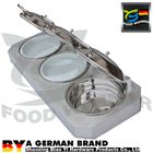 Electric Heating Stainless Steel Chafing Dish Pans 3 In 1 Combo Set SS 304 Material