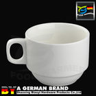 Factory Direct Sell 100ml High Temperature Porcelain Restaurant Coffee Cup with Saucer