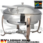 Metal Electric Chafing Dish Heavy Duty Mirror Finished Surface 485*400mm Dimension