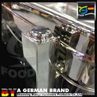 Small Catering Chafing Dish With Compact Storage Stackable Square Tube Footing
